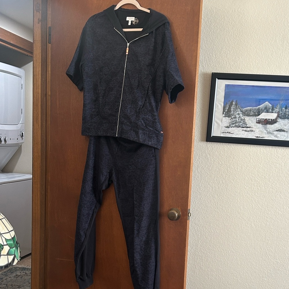 Escada Navy Blue Track Suit